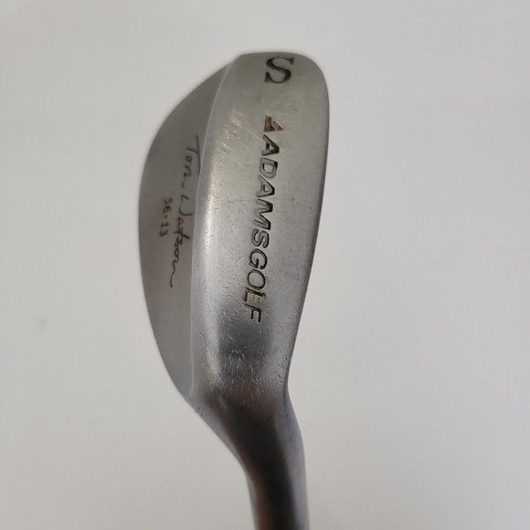 Adams Golf Tom Watson 56/13 Sand Wedge Right Handed Steel Shaft 36.5" w New Grip - Picture 2 of 10